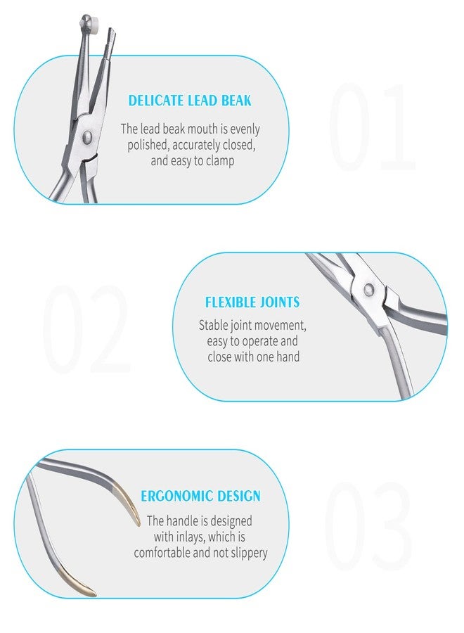 ANNWAH Dental Adhesive Removing Pliers - Orthodontic Cement Remover Pliers Braces Glue Bonding Remover Tool - Image 4