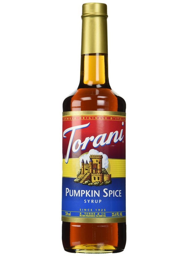 Torani Pumpkin Spice Syrup 750ml - Image 1