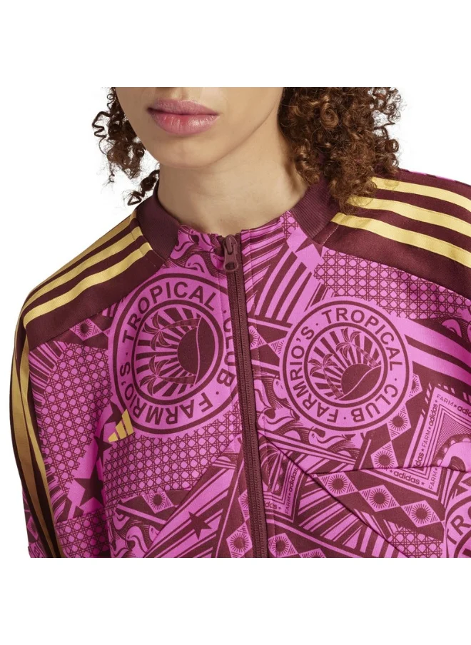 Adidas adidas FARM TIRO TT Pink Training TRACK TOPS for Women - 2XS