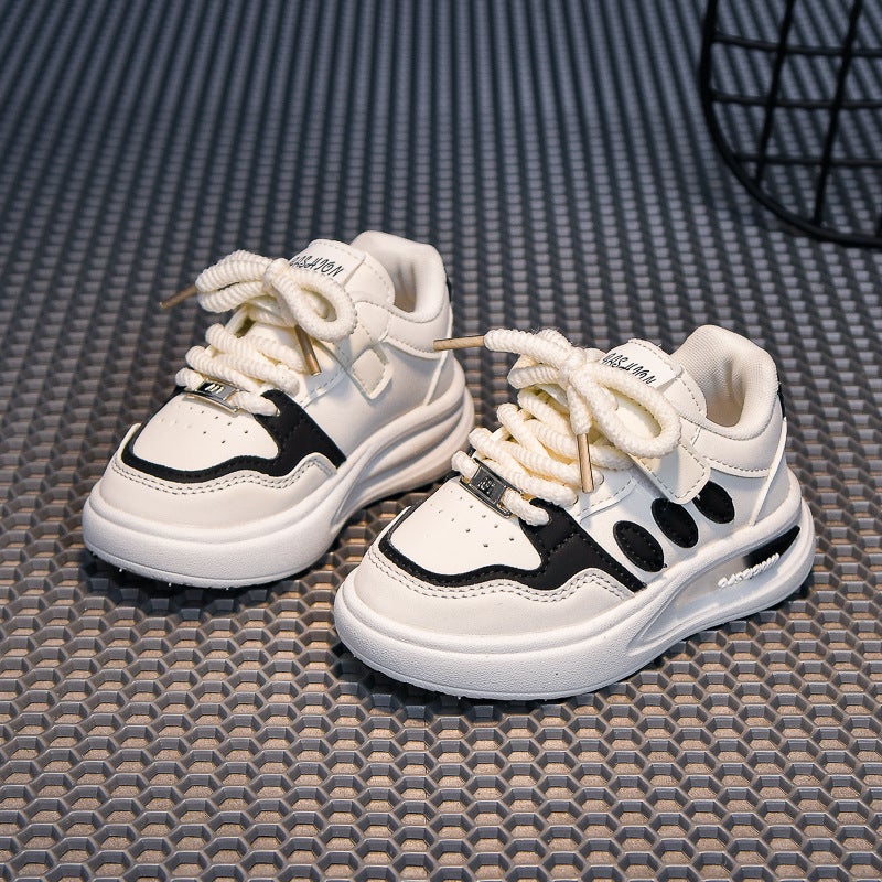 Mesh Sneakers Lightweight Flexible Sole Walking Shoes For Kids Indoor And Outdoor Activities - Image 4