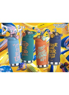 StarAndDaisy StarAndDaisy Smart Kids School Water Bottle SUS Insulated Thermos (Jumbo-Orange)  - Image 4