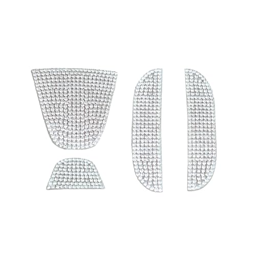 CUCHIYUN 2022 Accord Bling Car Accessories Car Rear Logo Emblem Sticker Shiny Crystal Sticker Interior Accessories Compatible with Accord Accessories 10th Civic Sedan 2022 2021 2020 2019 2018 - Image 1