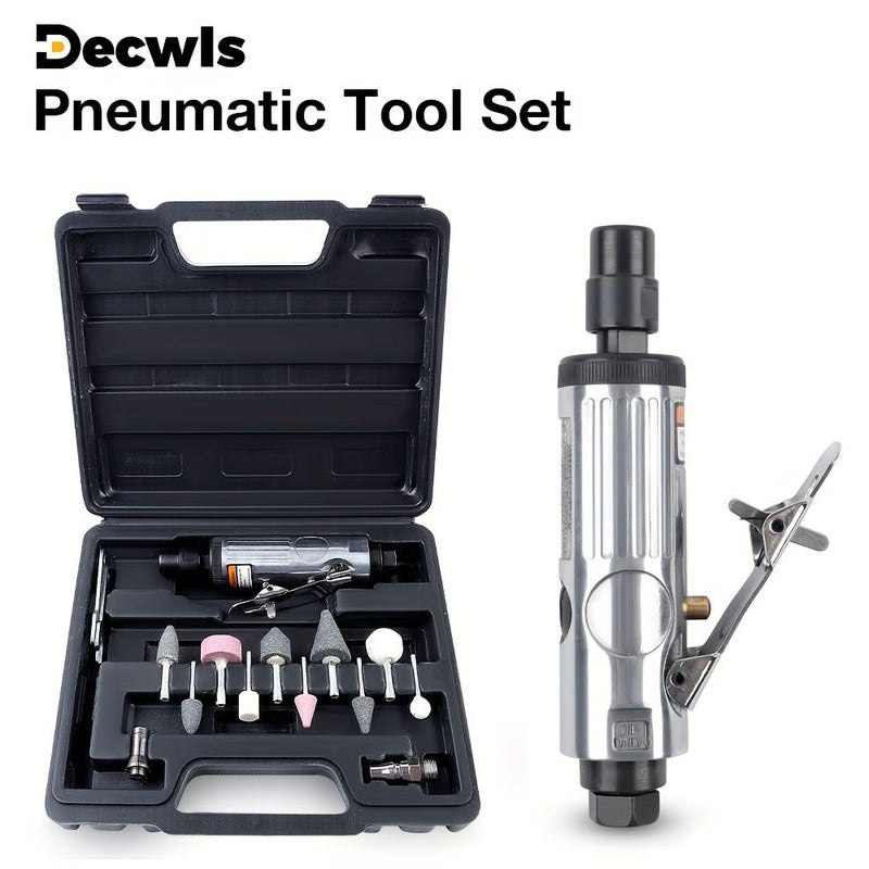 Professional Pneumatic Grinder Kit 1 Set 3mm 6mm Chuck 1 4 NPT Air Inlet - Image 1