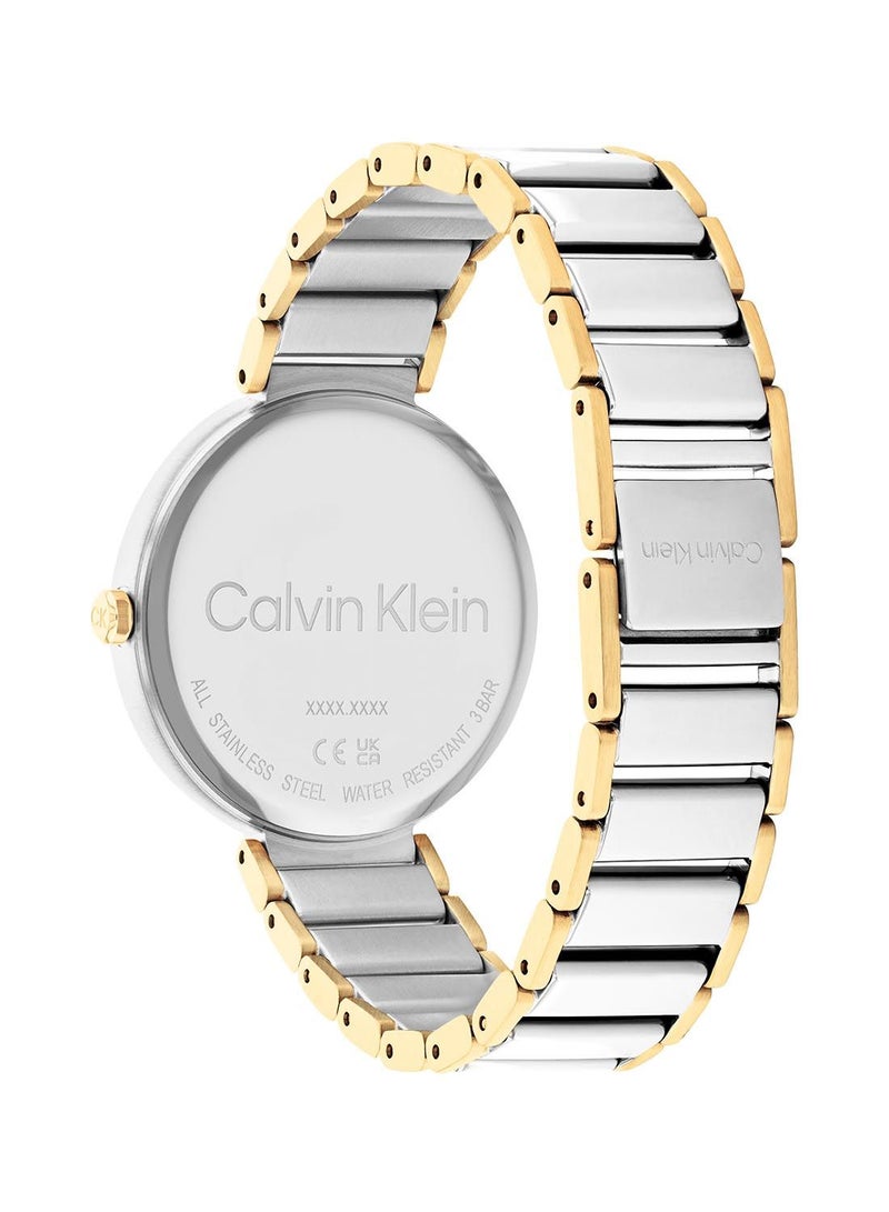 CALVIN KLEIN Analog Round Waterproof  Wrist Watch With Stainless Steel 25200134 - Image 3