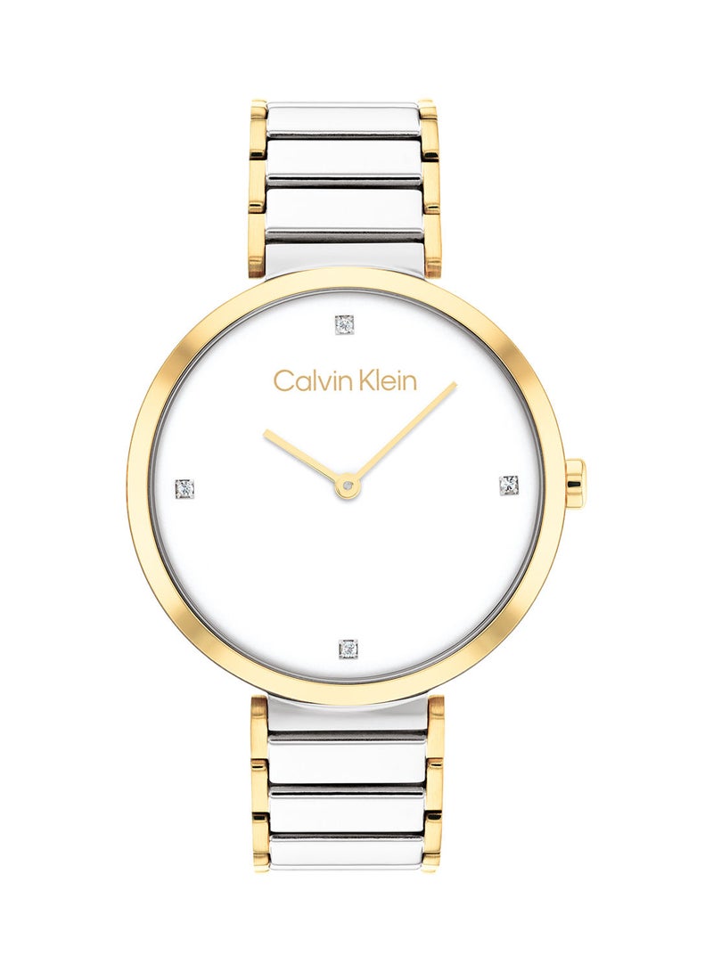 CALVIN KLEIN Analog Round Waterproof  Wrist Watch With Stainless Steel 25200134 - Image 2