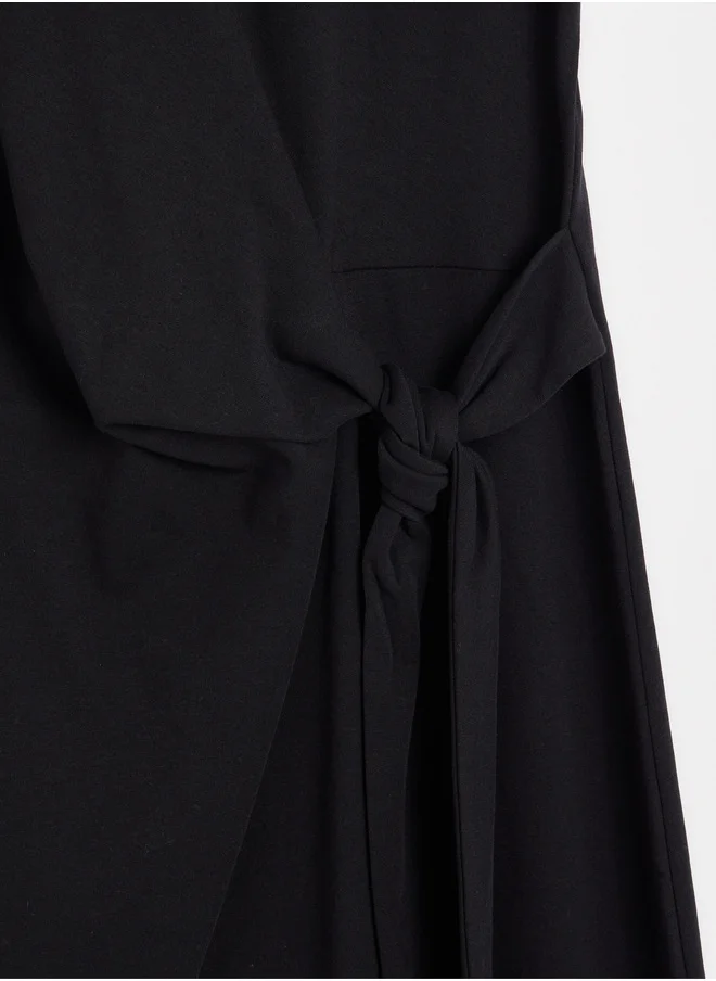 PARFOIS Dress With Knot