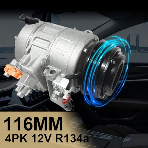 Aspligo Air Conditioner AC Compressor Fits for Ford Edge Fusion 2.0L 2.5L 2013-2020, for Lincoln MKZ 2.0L 2013-2020, with A/C Clutch, CO29119C AC Compressor, Replaces DG9H19D629CA, DG9Z19703C - Image 2