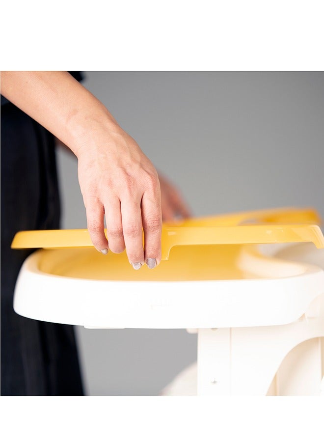 Jikel Tron Highchair With Adjustable Height And Tray, Up To 3 Years  - Merigold - Image 4