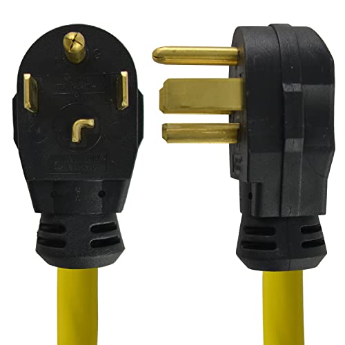 Conntek EV1430T NEMA 14-30P to NEMA 14-50R Pigtail Adapter Compatible with RV and Tesla Use - Image 2