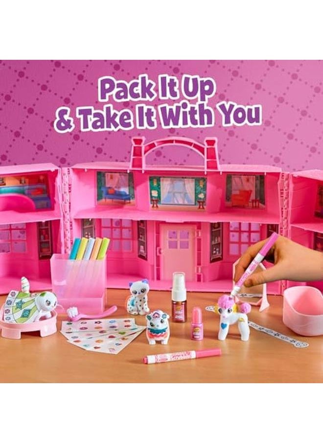 Crayola - Scribble Scrubbie Pets Super Salon Color Paint And Wash Toy Gift For Kids Ages 3 4 5 6 - Image 1