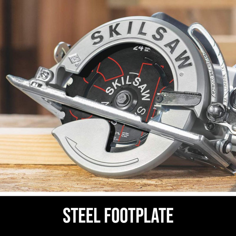 SKILSAW SPT77W-01 15-Amp 7-1/4-Inch Aluminum Worm Drive Circular Saw - Image 4
