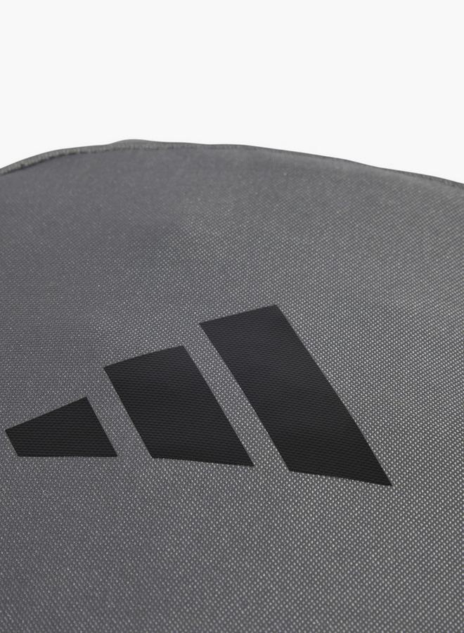 Adidas Logo Print School Backpack With Zip Closure And Pencil Pouch - Image 4