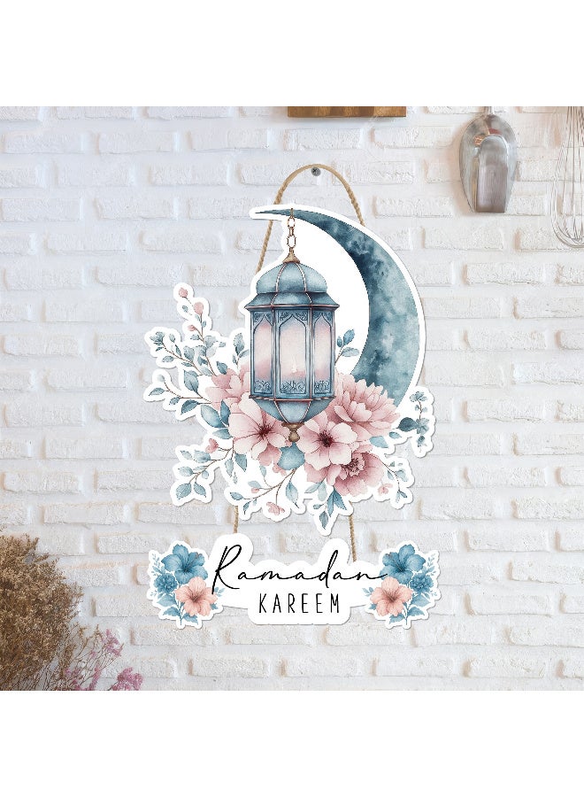لوحة رمضان خشبية بسُمك 6 ملم مطبوعة بجودة عالية، تصميم فني أنيق يزين حائط منزلك ويمنحه أجواء رمضانية دافئة ومميزة - Image 2