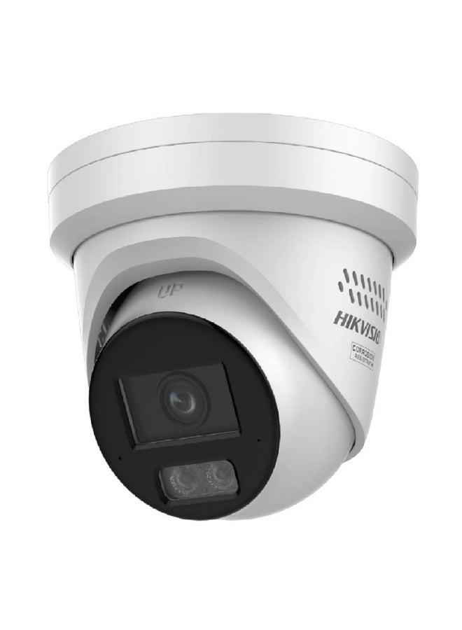 هيك فيجن DS-2CD2387G3-LIS2UY/SRB 8MP 4K ColorVu Fixed Turret IP Camera, 2.8mm Lens, Smart Hybrid Light, 24/7 Full-Color Night Vision, AcuSense AI Human & Vehicle Detection, Intrusion & Line Crossing Detection, Dual Audio, H.265+, Alarm I/O, PoE, IP67 - Image 2