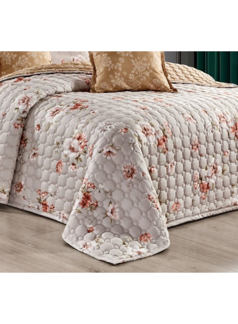 Moon Double quilt set with fixed compressed filling, consisting of 6 pieces, king size 230*250 cm  - Image 2