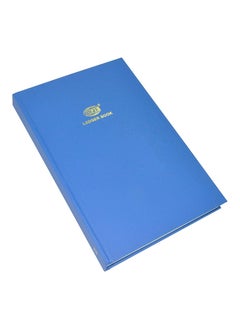 FIS Ledger Book, Azure Laid Ledger Paper, FS (210 x 330 mm) Size, 4 Quire - FSACLDC4Q73
