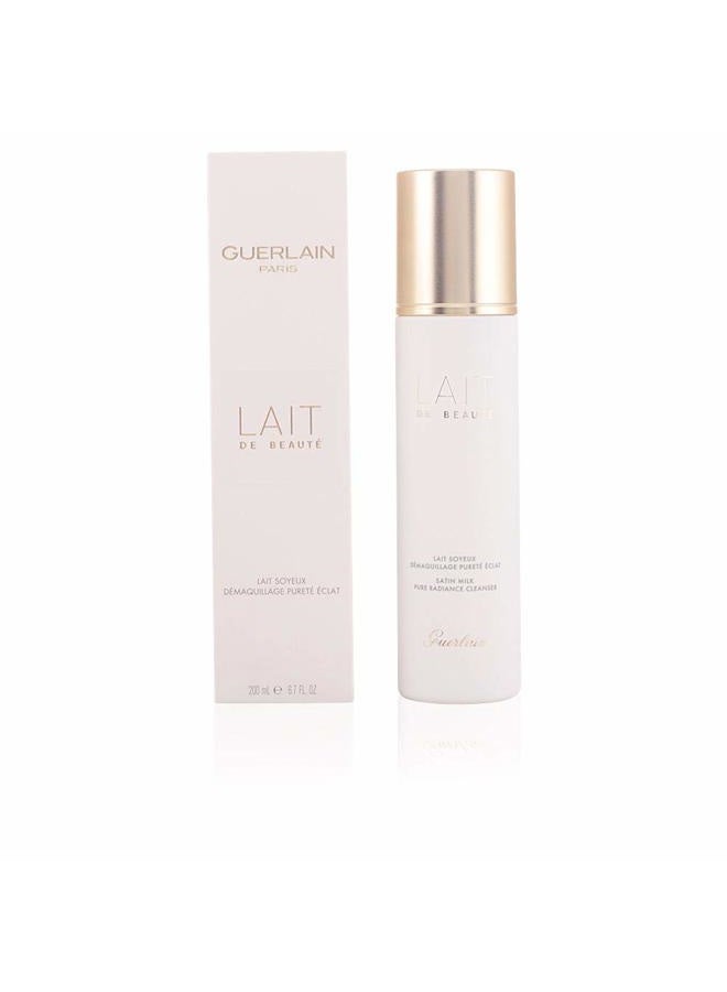 Guerlain Lait De Beaute Cleansing Milk Face and Eyes, 6.7 Ounce - Image 2