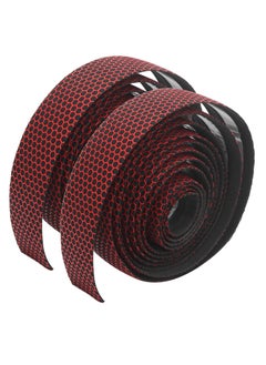 Bike Handlebar Tapes, 1 Pair PU Bike Bar Tape, AntiSlip Road Bar Tape, Cycling Handle Wraps, Handle Wraps 2 Rolls for Road Bikes and Cycling, Breathable and Waterproof
