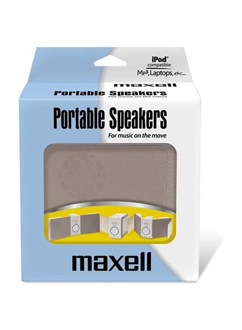 Maxell P-18 Portable Travel Speakers