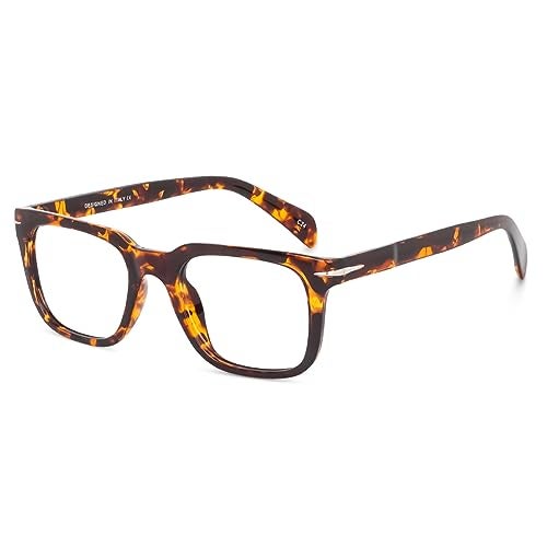 Peter Jones Medium Square Beckham Style Unisex Anti Glare Computer/Gaming Glasses (DB015DA) - Image 2