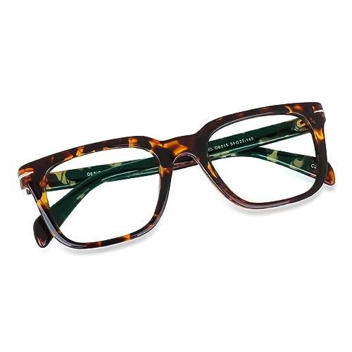 Peter Jones Medium Square Beckham Style Unisex Anti Glare Computer/Gaming Glasses (DB015DA) - Image 1