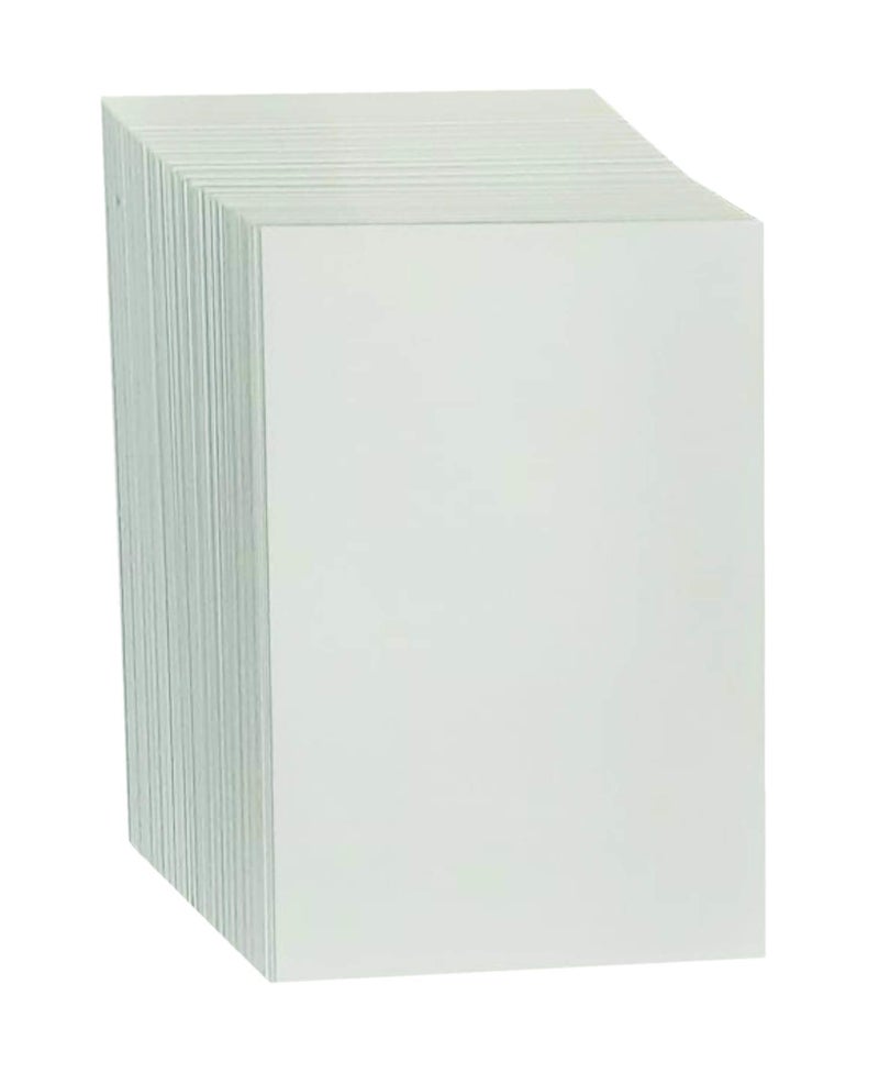 IMPRINT Off White/Creamy Card Stock, Index Cards 3.5" x 5", 140 GSM Thickness 50 in This Package - Image 5