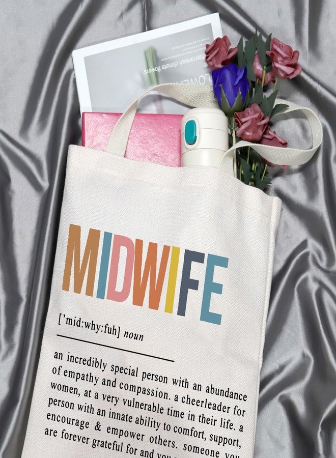 جي جي تي اي ام هدية قابلة، هدية دولا، هدية شكر لدولا التوليد، حقيبة تسوق تعريف القابلة، حقيبة تسوق لممرضة الولادة (حقيبة قابلة) - Image 3