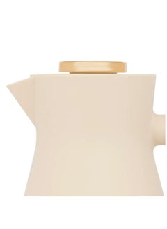 Alsaif Gallery Everest Amada Thermos 1 Liter Beige With Wooden Handle  - Image 4