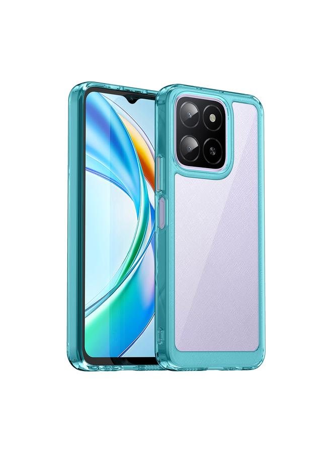 erorex Case For Honor X6b Colorful Series Acrylic Hybrid TPU Phone Case - Image 1