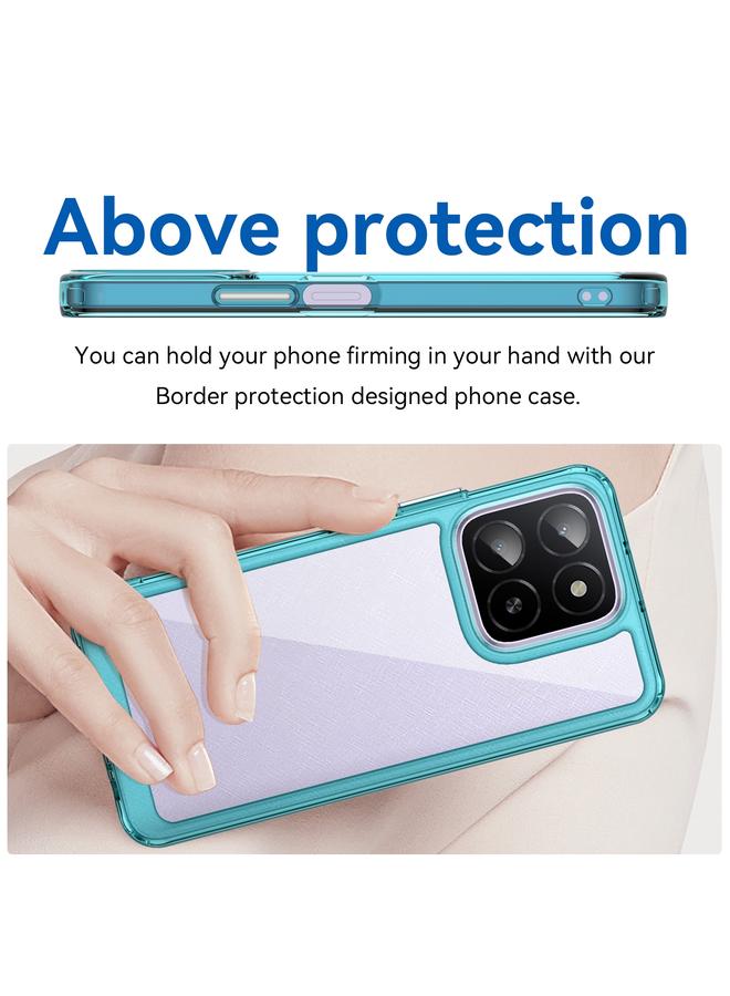 erorex Case For Honor X6b Colorful Series Acrylic Hybrid TPU Phone Case - Image 4