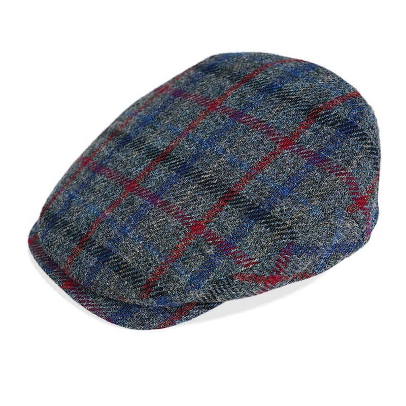 TAILORMAP Harris Tweed Newsboy Cap 100% Wool Flat Cap for Men, No.3036, 7 3/8 - Image 1