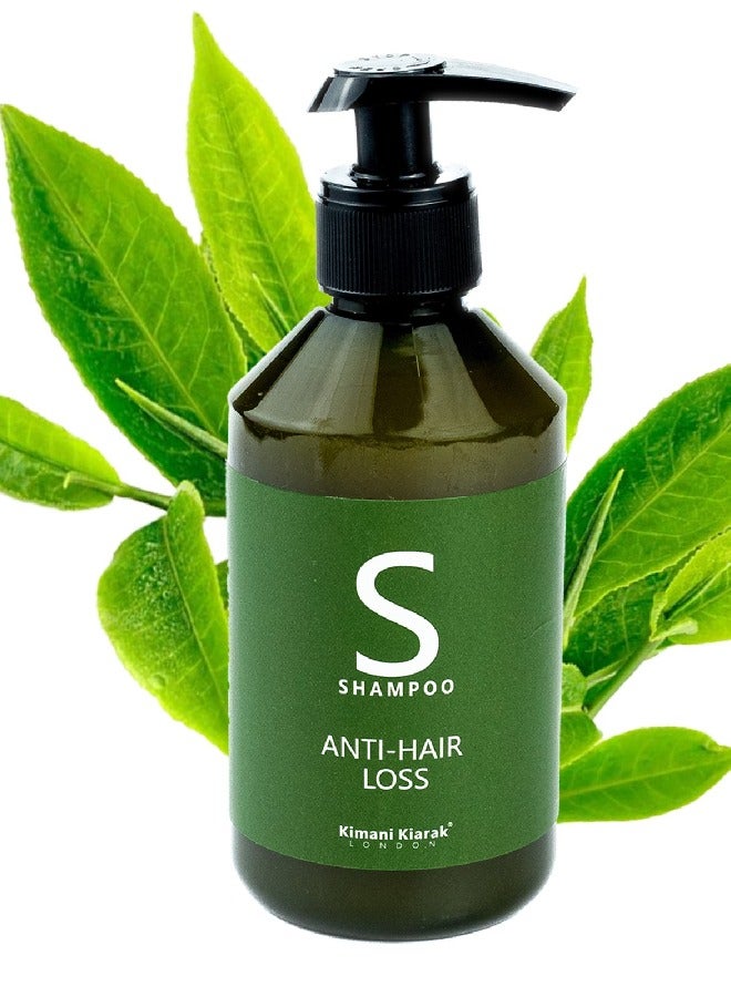Anti-Hair Loss Herbal Shampoo Strengthening Formula with Natural Extracts 250ml