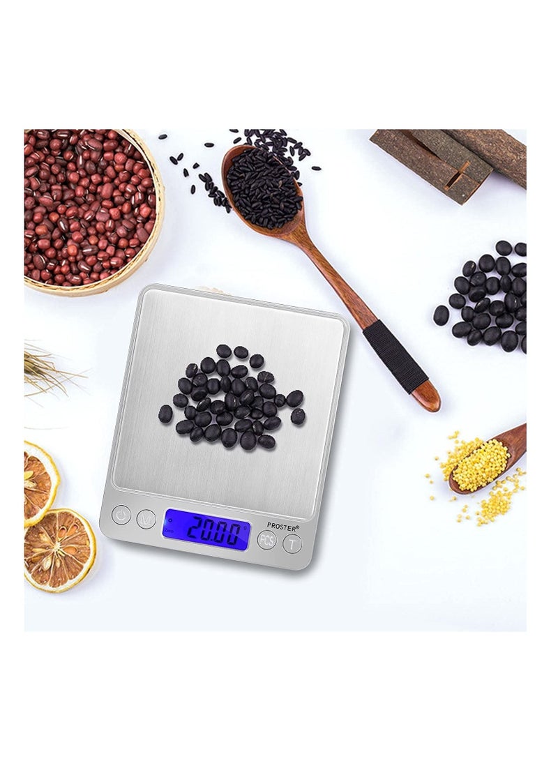 3000g/0.1g Mini Digital Scale Portable LCD Electronic Scale Jewelry Weighing Scale - Image 5