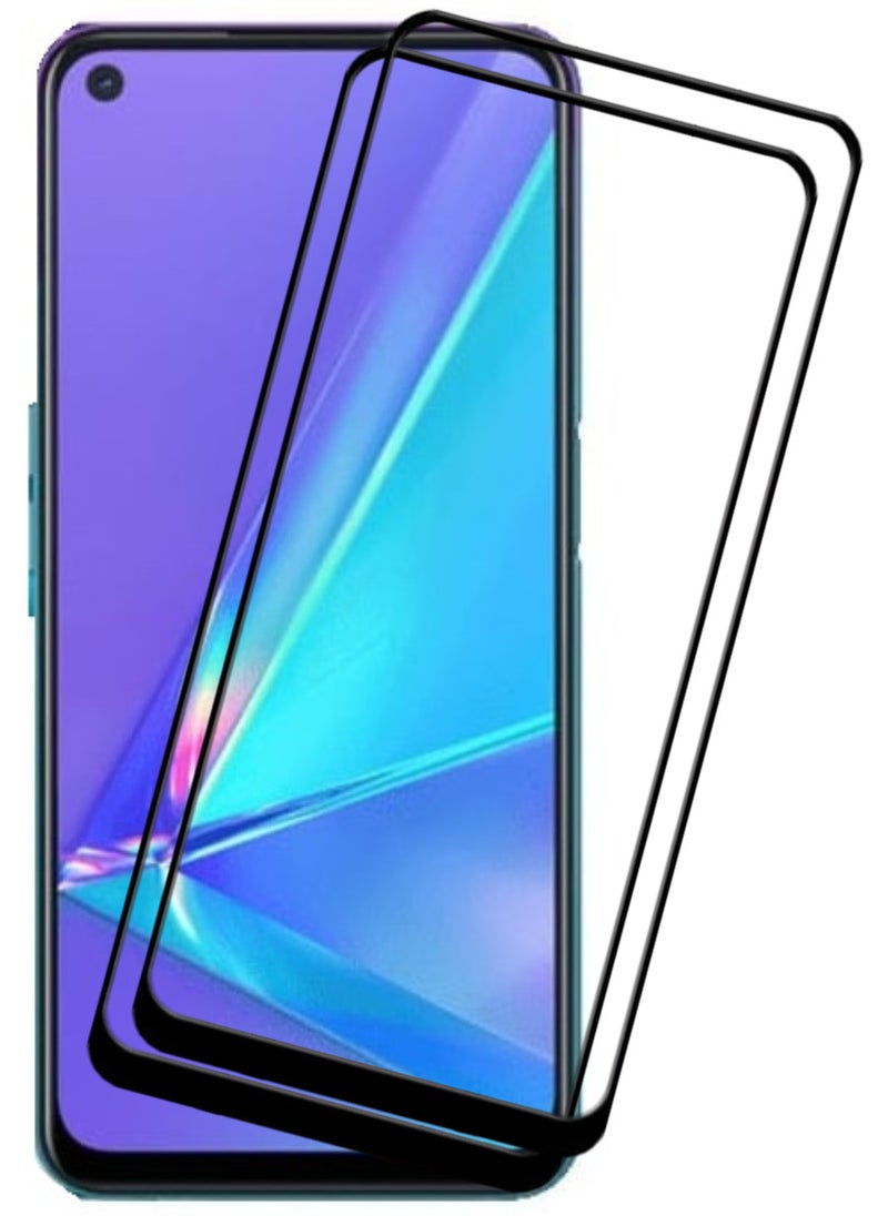 ACLIX 2 Pieces Antistatic ESD Dustproof Premium Quality High Definition Tempered Glass Screen Protector Designed For Oppo A92 - Image 1
