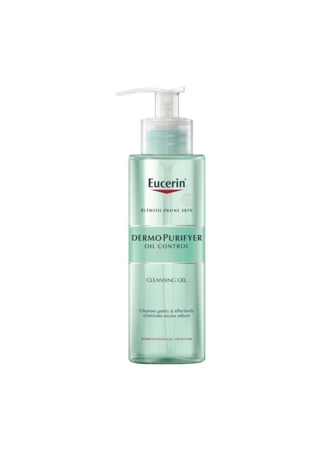 Eucerin DermoPurifyer Oil Control Cleansing Gel, 200ml - Image 1