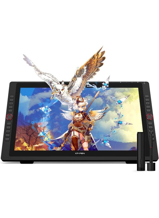 XP-PEN Artist 22R Pro Drawing Monitor 21.5 Inch Pen Display Graphic Monitor IPS Monitor with Two Red Dial Wheels and 20 Express Keys l Tilt Supported 88% NTSC  - Image 1
