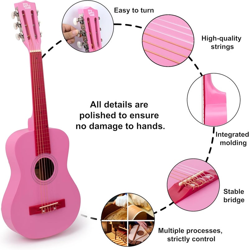 CB SKY 30" Wooden Classical Guitar for Kids/Boys/Girls/Beginners/Guitar for age 3-5 5-9 - Image 3