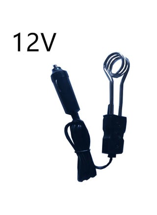 Water Heater, 12v Immersion Rod Water Heater, Travel Portable Instant Hot  Water Heaters, Durable Convenient Boiler Hot Water Heater, (12v Black)