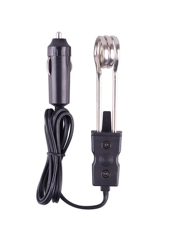 AROAQ - Water Heater, 12v Immersion Rod Water Heater, Travel Portable Instant Hot Water Heaters, Durable Convenient Boiler Hot Water Heater, (12v Black) - Image 1