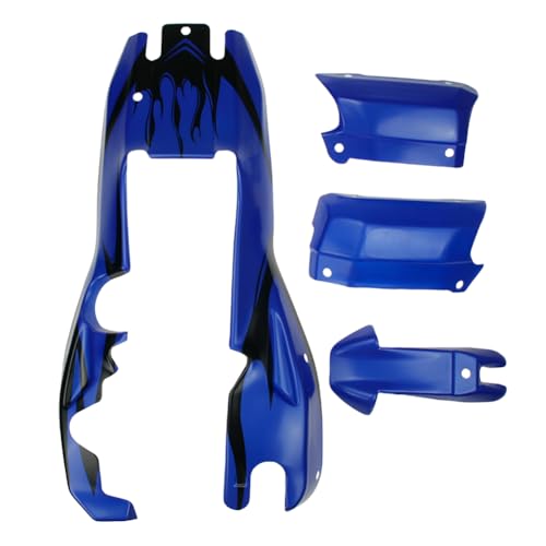 FLMLF Rc Car Body Shell Wear Car Body Cover for 15 HPI Rofun BAHA Kingmotor Rovan Baja 5B Truck Parts Blue - Image 5