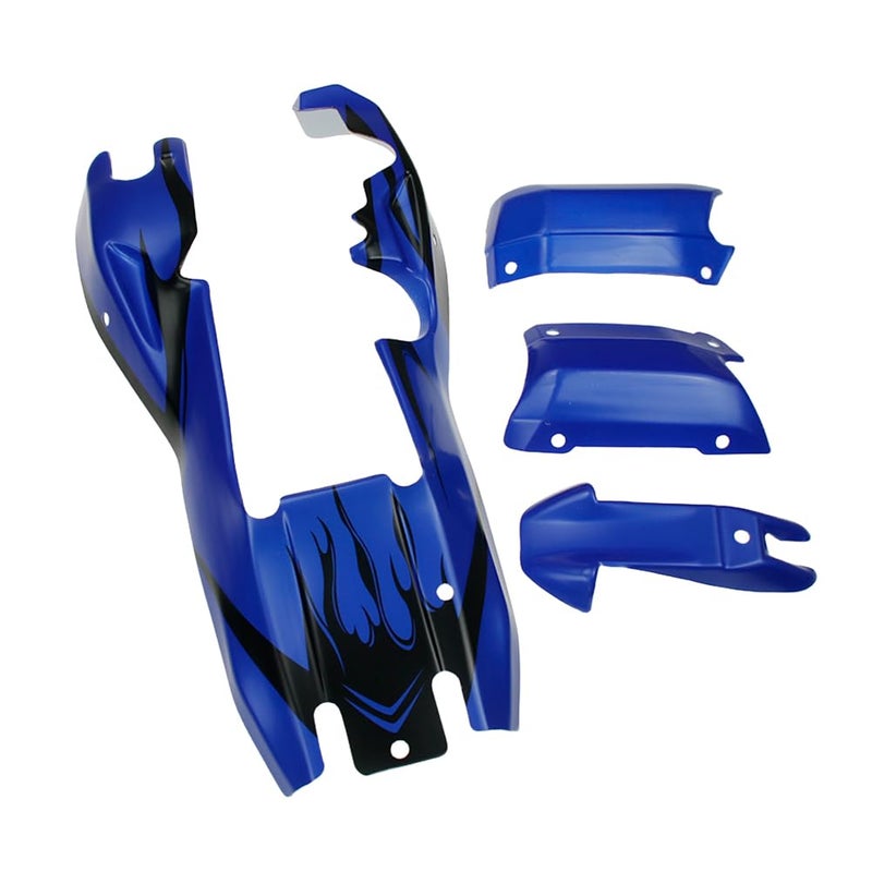 FLMLF Rc Car Body Shell Wear Car Body Cover for 15 HPI Rofun BAHA Kingmotor Rovan Baja 5B Truck Parts Blue - Image 2