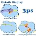 Timisea 3 Pcs Fishing Rod Pole Pool ToyFishing Bath Toys Game for Bath Time CarnivalEducational Learning Toys for Children Magnetic Fishing Rod Game - Image 4