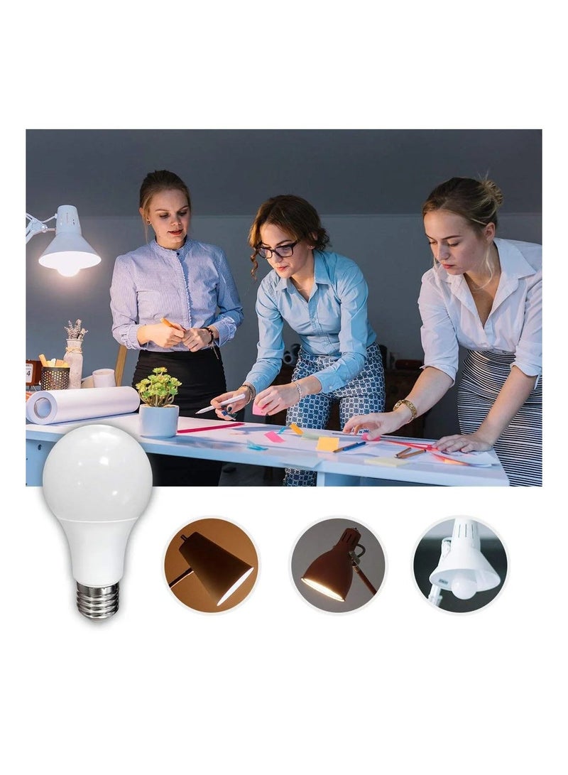 ROSKA 10W LED Bulb E27 Base Daylight White, Energy Saving Light for Home & Office - Image 4