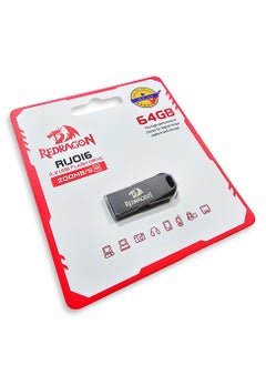 REDRAGON Flash Drive RU016 3.2 USB DRIVE 64GB high performance for digital image and storage  - Image 2