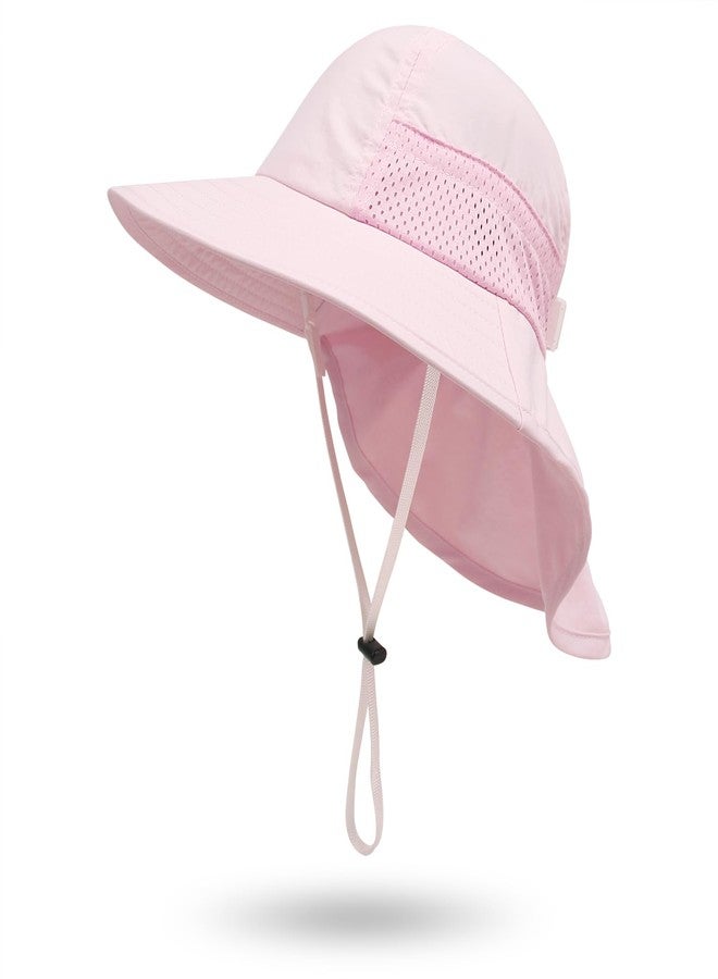 ECOSUMA Infant Swim Hat 0-6 Months White/Pink - Image 2