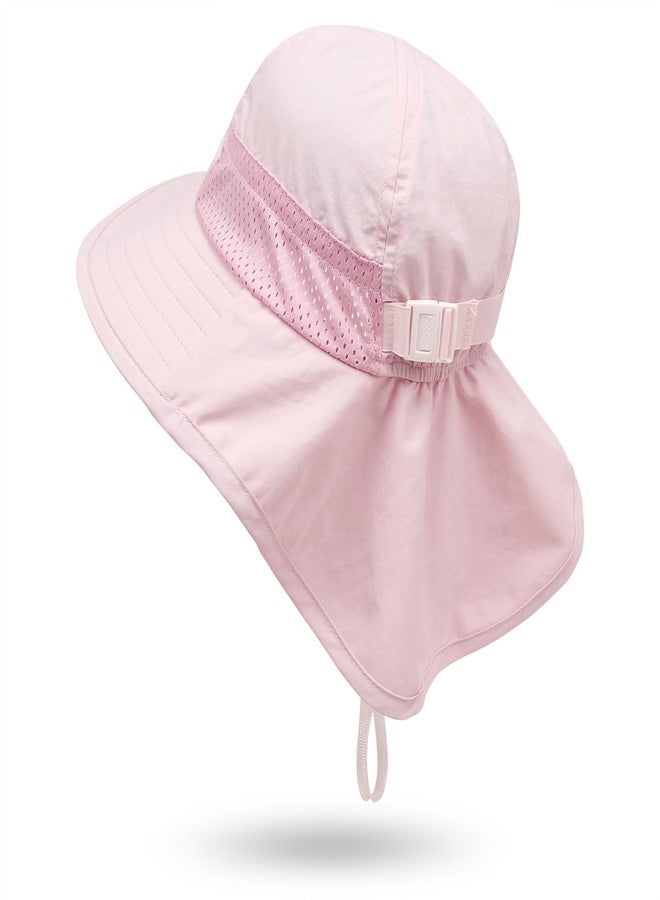 ECOSUMA Infant Swim Hat 0-6 Months White/Pink - Image 4