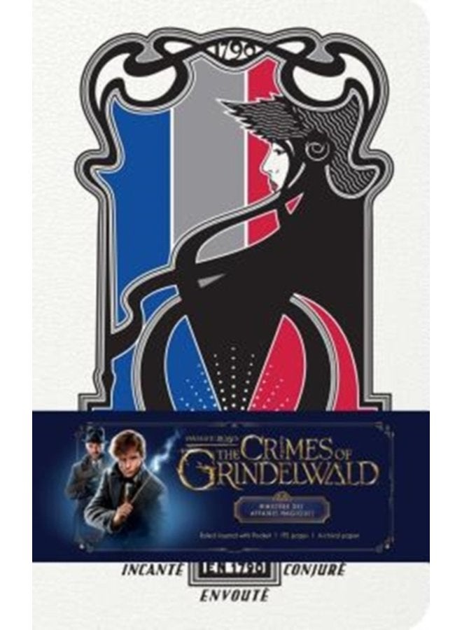Fantastic Beasts The Crimes of Grindelwald Ministere des Affaires Magiques Hardcover Ruled Journal - Hardback