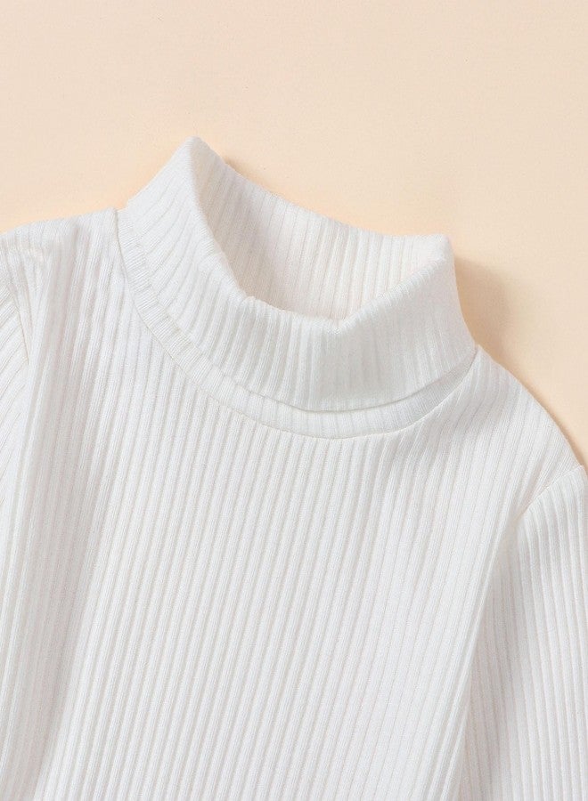 Socutebabe طقم ملابس عيد الحب للبنات الصغيرات من سوكوتيباب، يتضمن فستانًا مضلعًا وتنورة من الفرو بطبعة قلوب (وردي بطبعة قلوب فرو، مقاس 4-5 سنوات). - Image 4