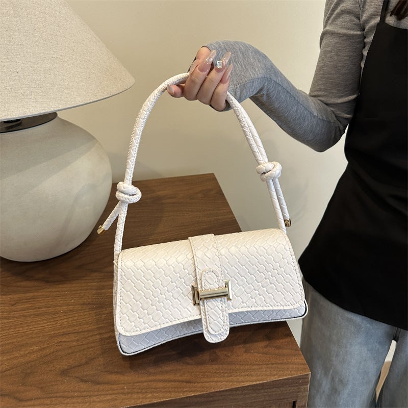 Armpit Bag Niche Design Korean Style Retro Texture Shoulder Bag Casual Versatile Temperament Commuter Handbag For Women - Image 2
