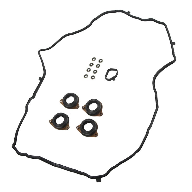 Engine Valve Cover Gasket Set 14pcs Rubber Replacement for 2DR EX 2.4L - Durable Material, Easy Installation, Reliable Sealing for 2013-2017 Models - Image 5